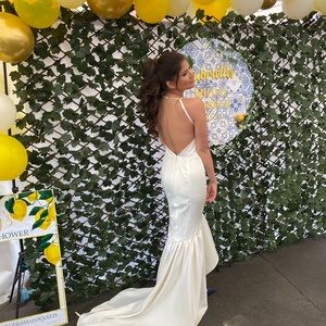 Custom Made White Gown